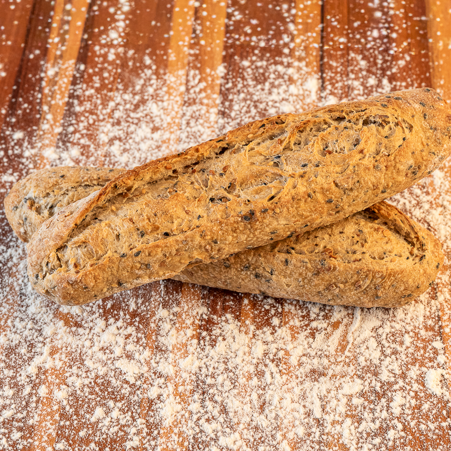 Baguette Grâu: Multigrano Activo y Maduración 18h