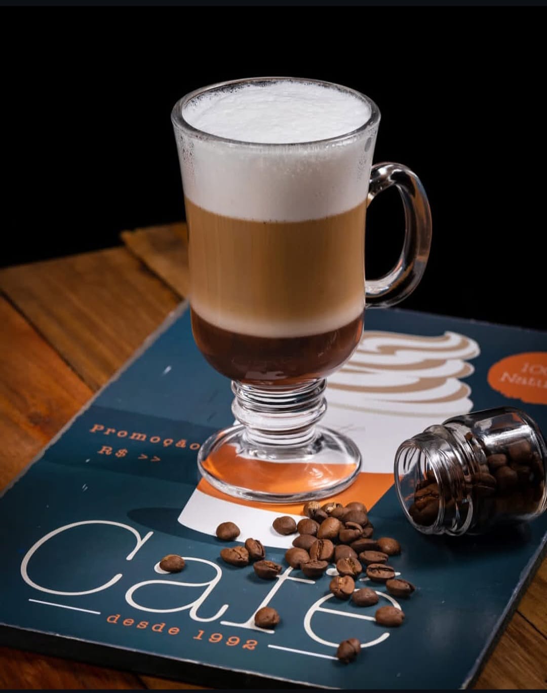 Mocaccino Grâu: Salsa de Cacao 50% y Espresso