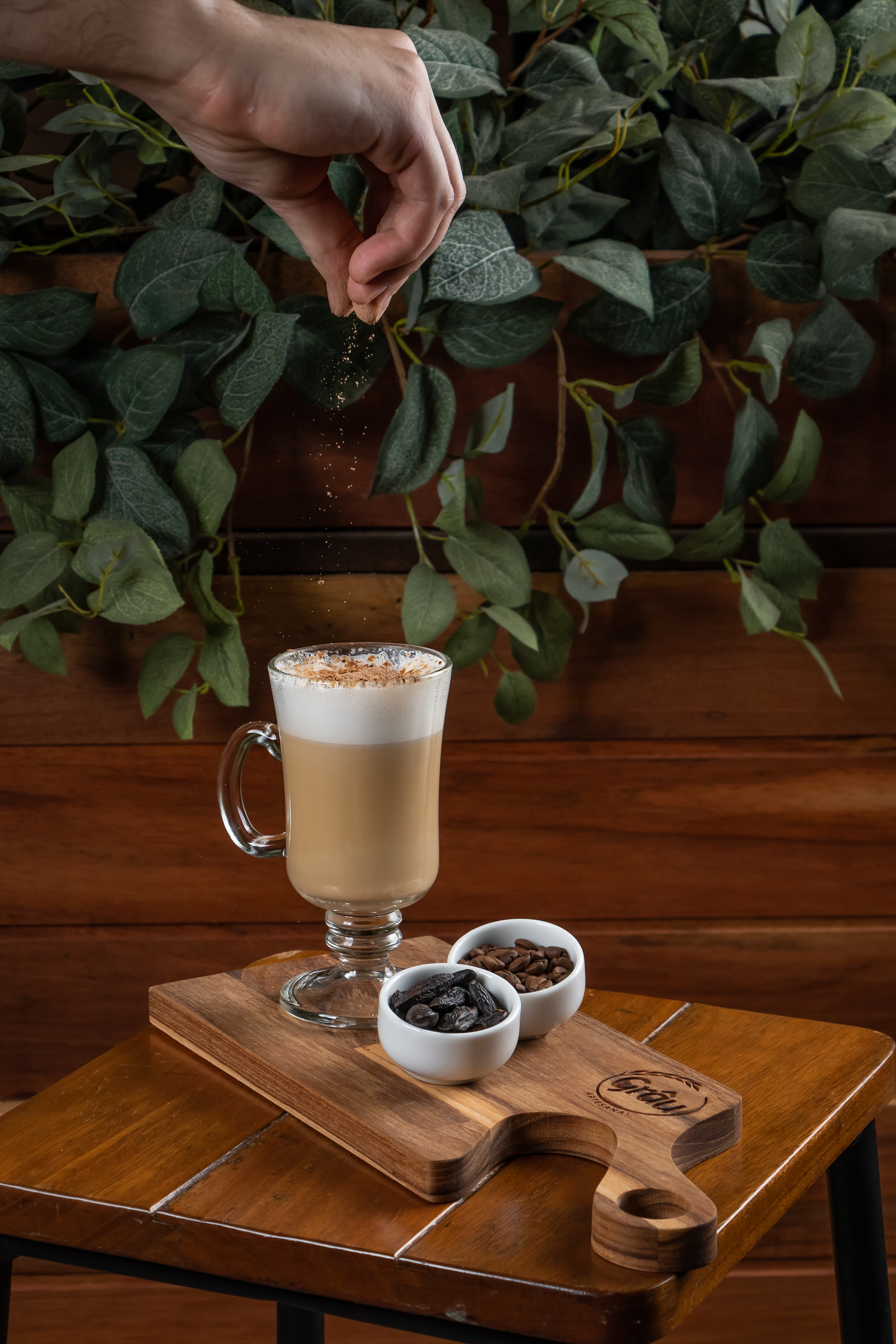 Cappuccino Tradicional Grâu: Chocolate 50% y Especias